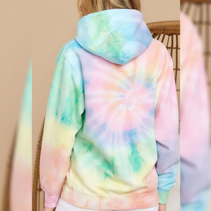Women's Hoodie Pullover Tie Dye Hoodies