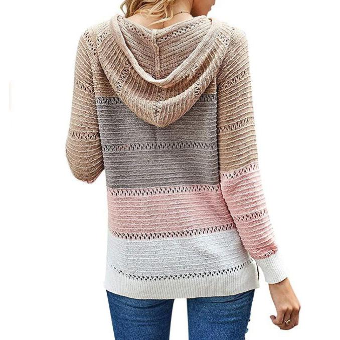 Women's Lightweight and Breathable Knit Hoodie