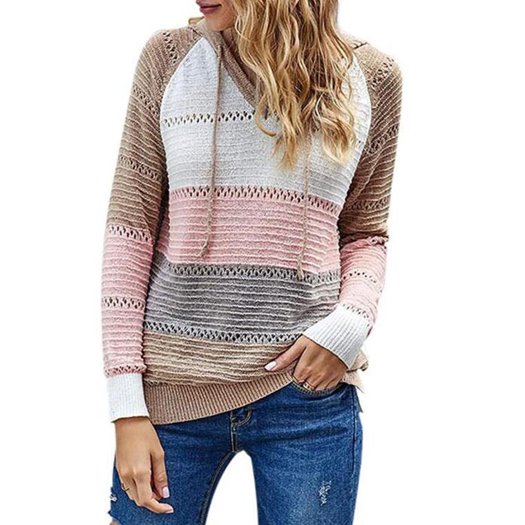 Women's Lightweight and Breathable Knit Hoodie